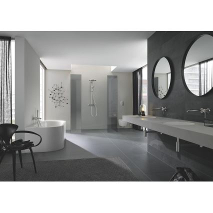 GROHE 19408DC1 - Mitigeur pour lavabo ESSENCE 183 mm en acier inoxydable