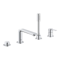 GROHE 19577001 - Ensemble baignoire 4 trous LINEARE chromé brillant