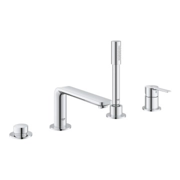 GROHE 19577001 - Set miscelatore vasca a quattro fori LINEARE, cromo lucido