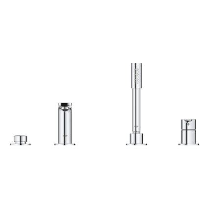 GROHE 19577001 - Wannen-4-Loch-Kombination LINEARE, Hochglanzchrom