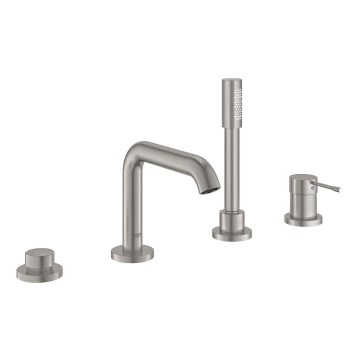 GROHE 19578DC1 - Vierloch-Badewannenkombination ESSENCE Edelstahl