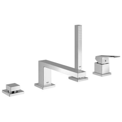 GROHE 19897001 - EUROCUBE Vierloch-Wannenarmatur, glänzender Chrom