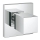 GROHE 19910000 - Valvola di controllo EUROCUBE DN 15, cromo lucido