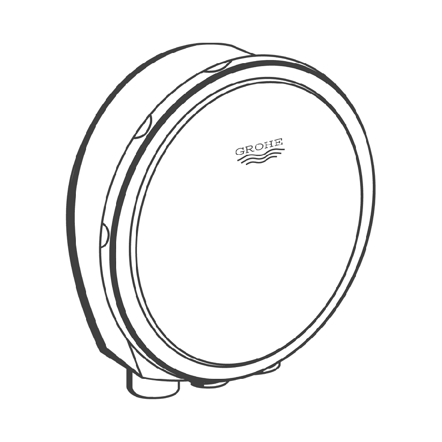 GROHE 19952DA0 - Badewannen-Füll-, Ablauf- und Überlaufgarnitur TALENTOFILL, goldfarben