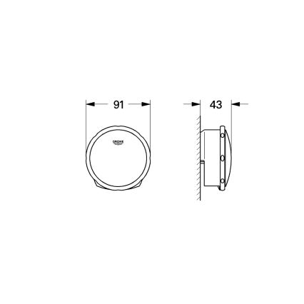 GROHE 19952DA0 - Set di riempimento, scarico e troppo pieno per vasca TALENTOFILL, finitura oro