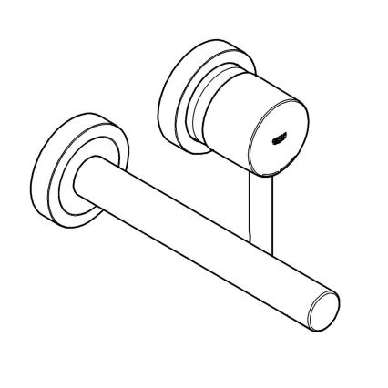 GROHE 19967A01 - Waschtischarmatur ESSENCE 230 mm Graphit