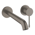GROHE 19967AL1 - 2-Loch-Waschtischarmatur ESSENCE 230 mm Graphit