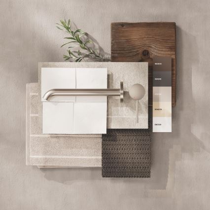 GROHE 19967DC1 - ESSENCE 230 mm Miscelatore lavabo a due fori, acciaio inossidabile