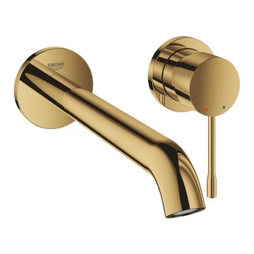 GROHE 19967GL1 - Mitigeur pour lavabo à deux trous ESSENCE 230 mm, finition dorée