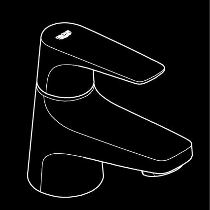 GROHE 20577000 - Robinet d'arrêt START FLOW DN 15 chromé brillant