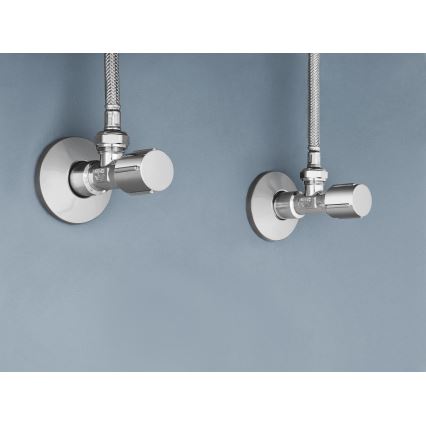 GROHE 22037000 - Robinet d'arrêt d'angle DN 15 chromé brillant
