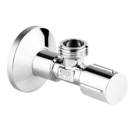 GROHE 22043000 - Robinet d'arrêt coudé UNIVERSAL DN 15, chromé brillant