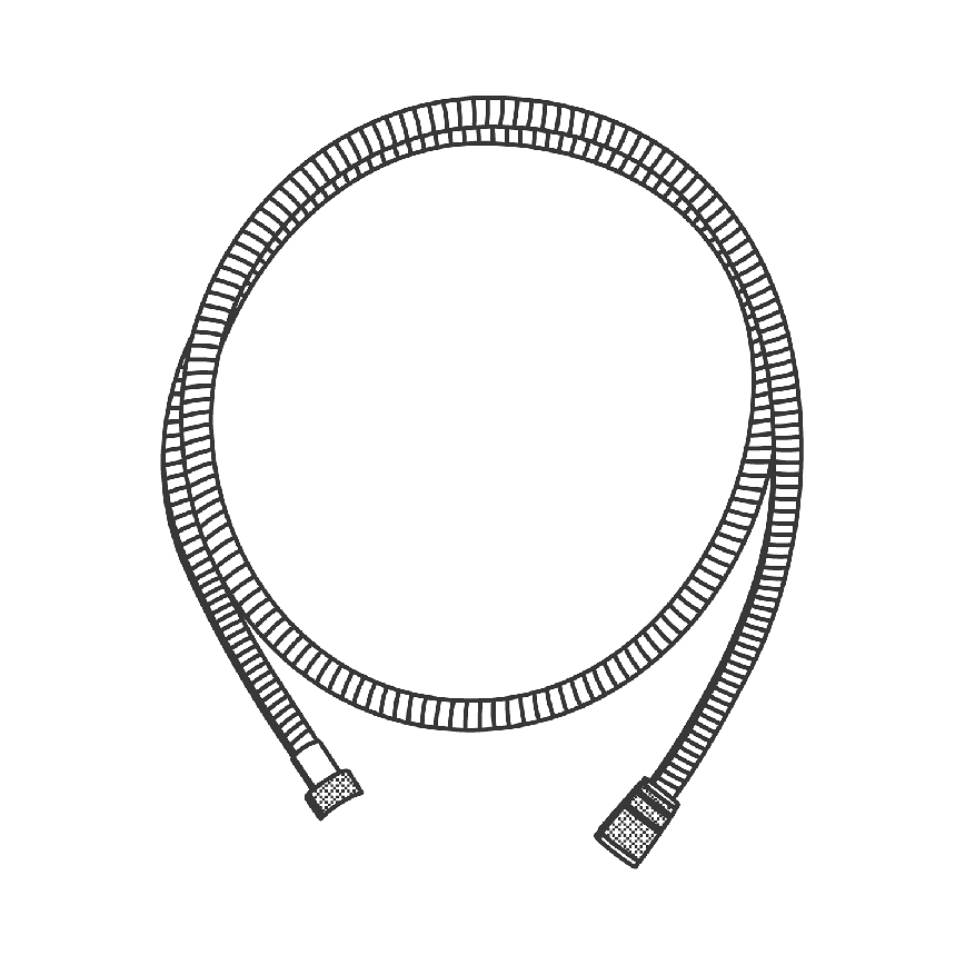 GROHE 22100000 - VITALIOFLEX METAL LONG-LIFE GROHE 22100000 - VITALIOFLEX METAL LONG-LIFE Tubo doccia da 1750 mm, cromato