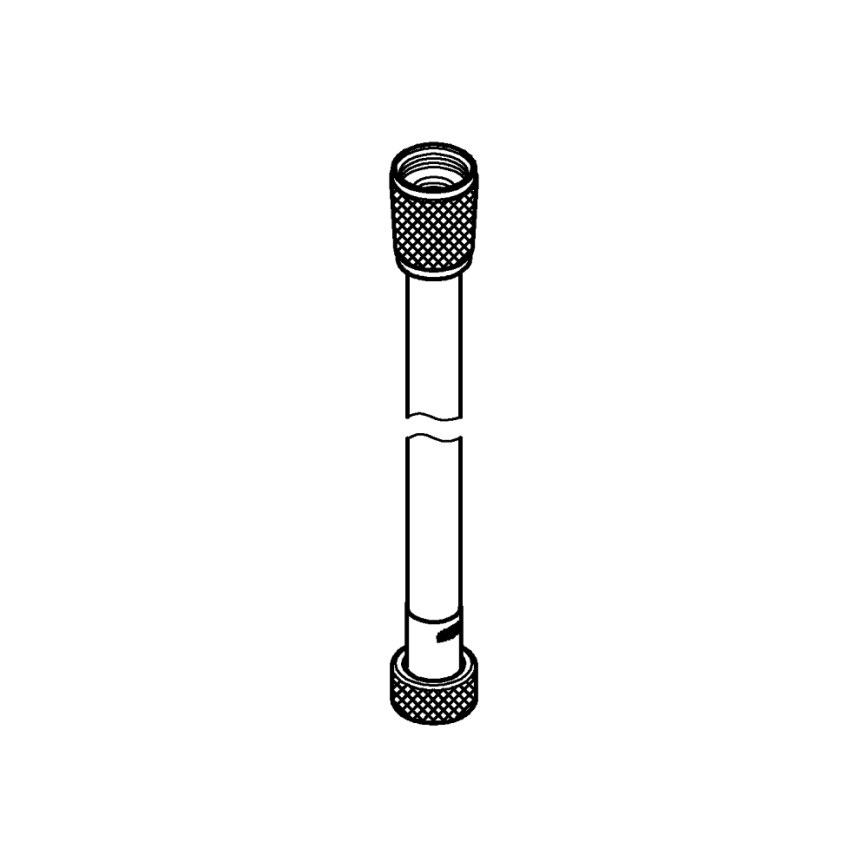 GROHE 22110000 - Flexible de douche VITALIOFLEX SILVER 1250 mm