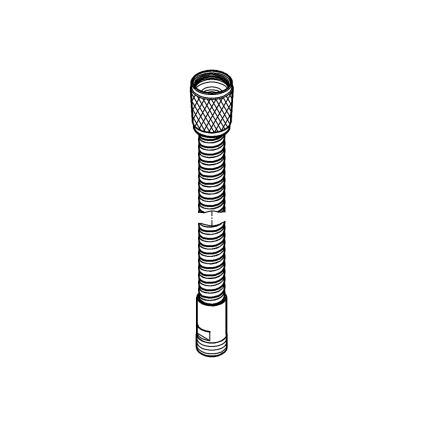 GROHE 22116000 - Duschschlauch VITALIOFLEX 2000 mm glänzender Chrom