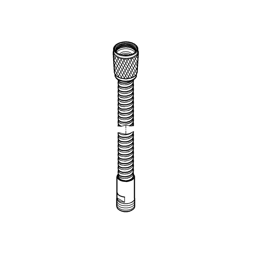 GROHE 22116000 - Flexible de douche VITALIOFLEX 2000 mm chrome brillant