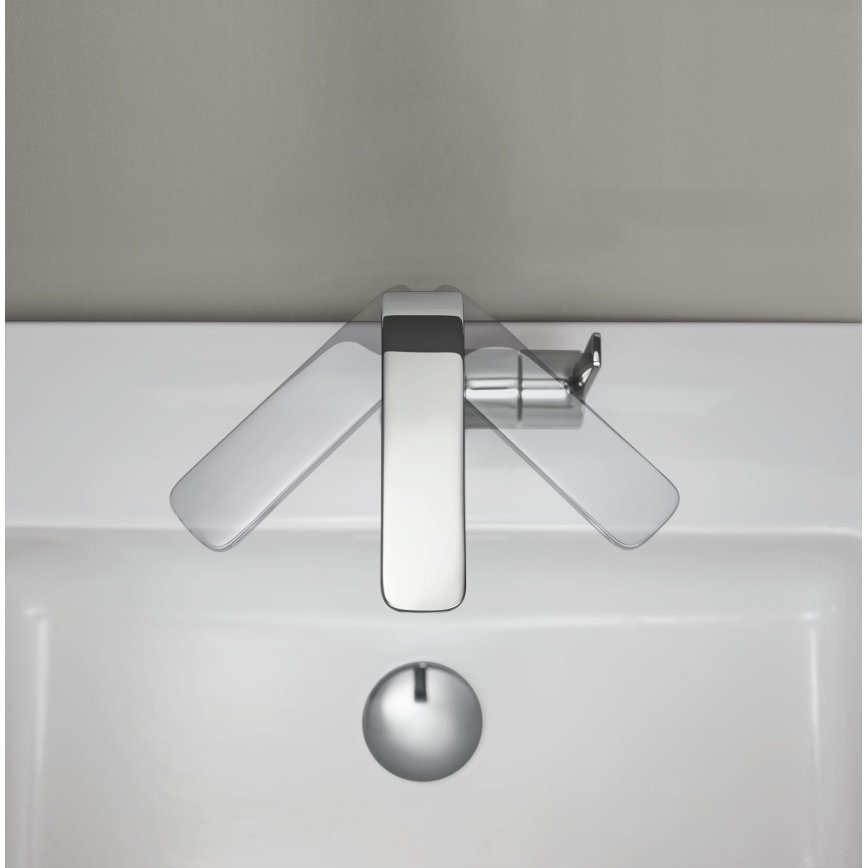 GROHE 23296001 - Waschtischarmatur LINEARE, Größe L, glänzender Chrom