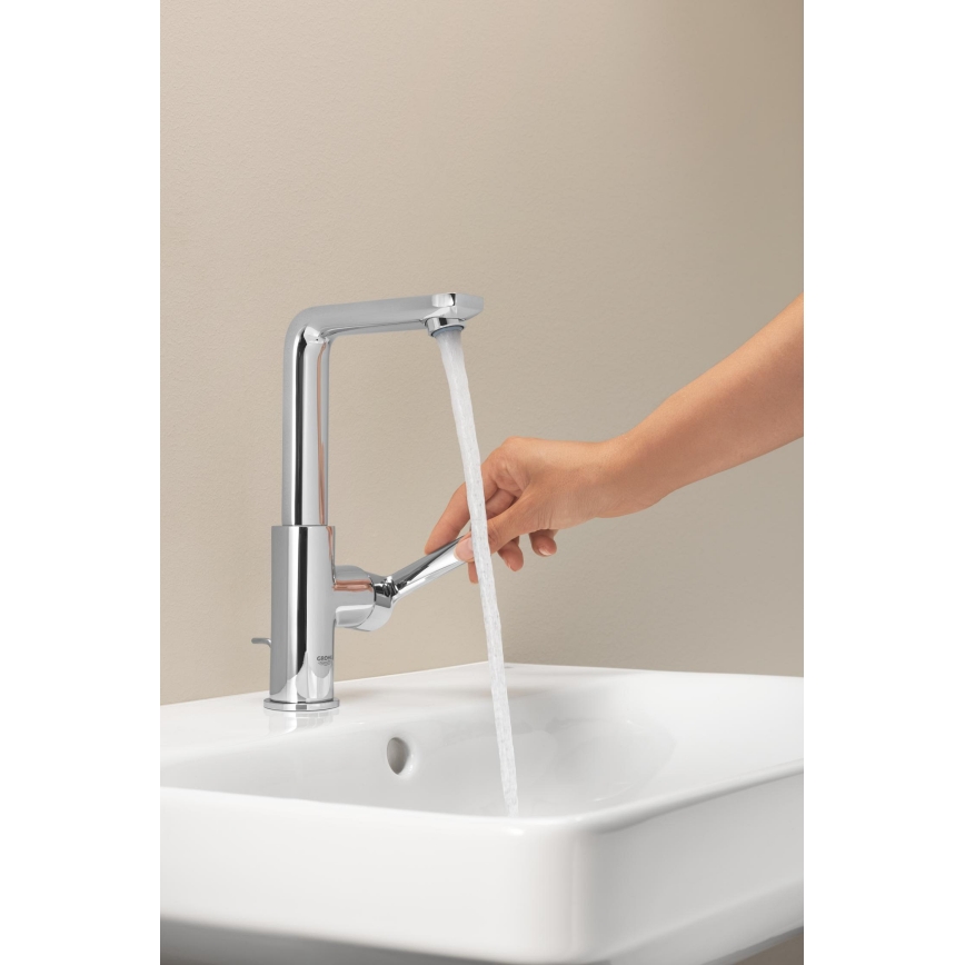 GROHE 23296001 - Waschtischarmatur LINEARE, Größe L, glänzender Chrom