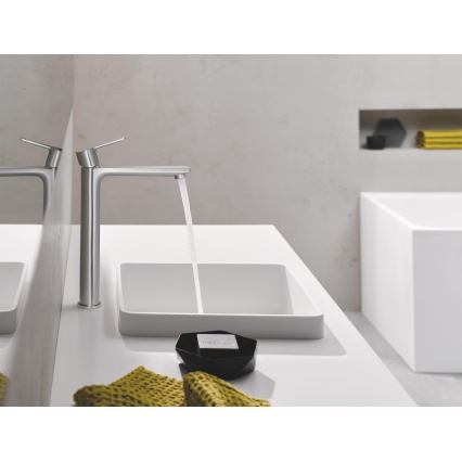 GROHE 23405DC1 - Waschtischarmatur LINEARE DN 15 Edelstahl