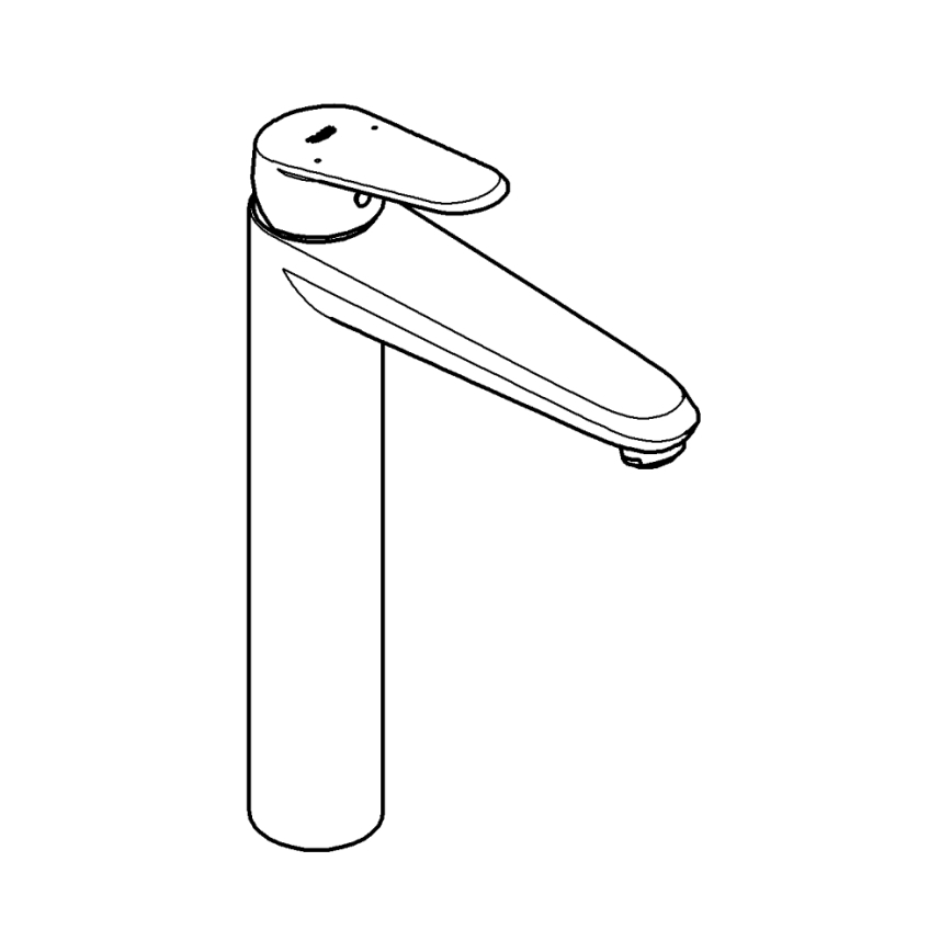 GROHE 23432000 - Miscelatore lavabo EURODISC COSMOPOLITAN XL, cromato