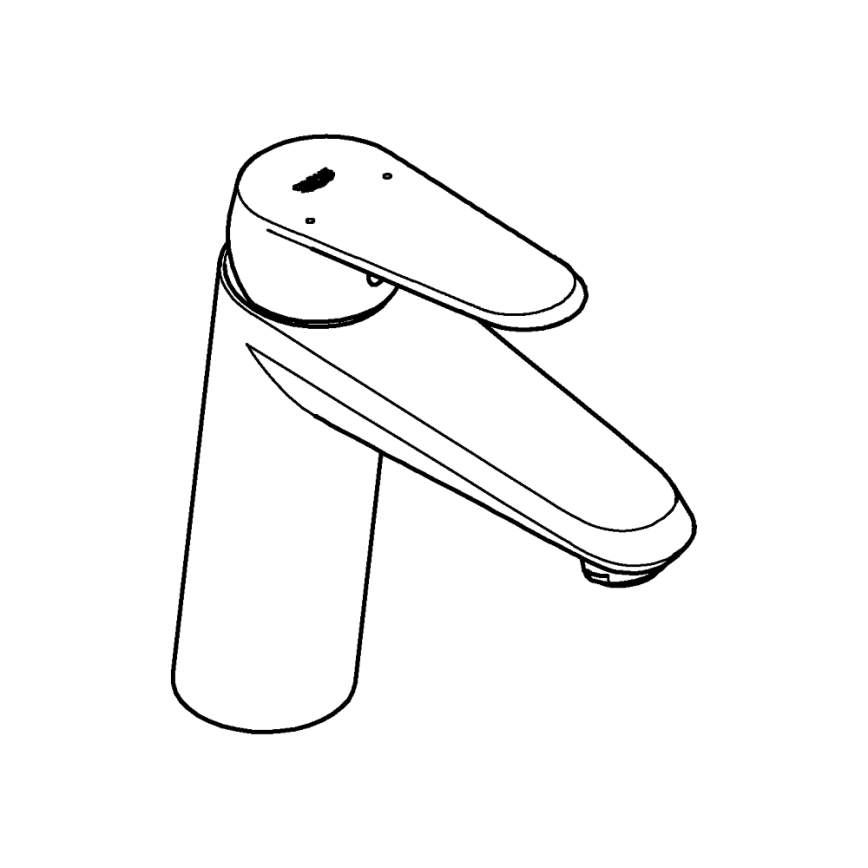 GROHE 23449002 - Waschtischarmatur EURODISC COSMOPOLITAN Größe M Chrom