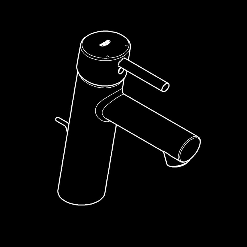 GROHE 23450001 - Waschtischarmatur CONCETTO M, Hochglanz-Chrom