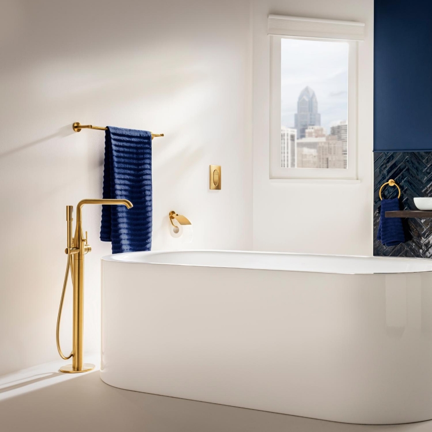 GROHE 23491GN1 - Mitigeur de baignoire ESSENCE 277 mm, doré