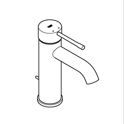 GROHE 23589AL1 - Mitigeur pour lavabo ESSENCE taille S graphite