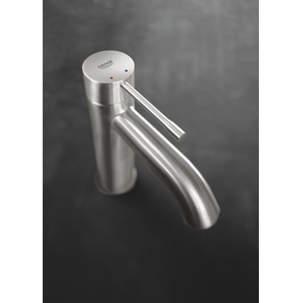 GROHE 23589DC1 - Mitigeur de lavabo ESSENCE Taille S en acier inoxydable