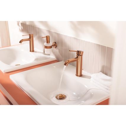 GROHE 23589DL1 - Mitigeur pour lavabo ESSENCE, taille S, finition bronze