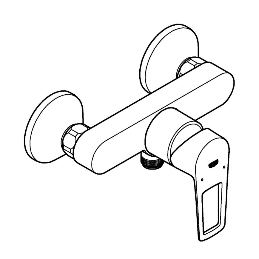 GROHE 23634001 - Duscharmatur DN 15, Hochglanz-Chrom