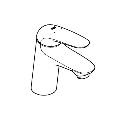 GROHE 23715003 - Waschtischarmatur EUROSTYLE, Größe S, glänzender Chrom