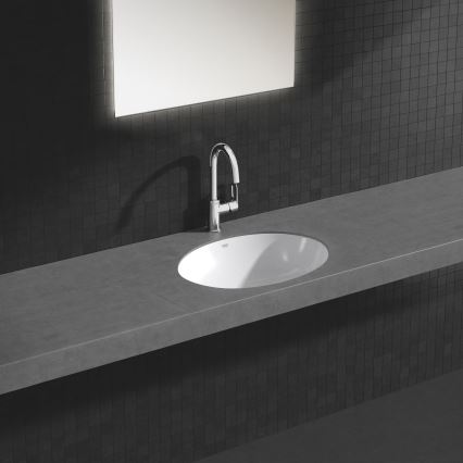GROHE 23763000 - Waschtischarmatur BAULOOP, Größe L, glänzender Chrom