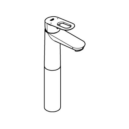 GROHE 23764000 - Waschtischarmatur BAULOOP DN 15, glänzender Chrom