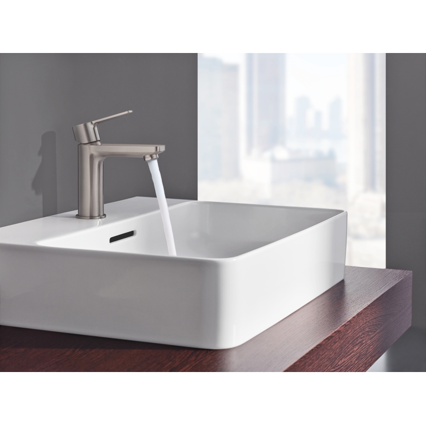 GROHE 23791DC1 - Waschtischarmatur LINEARE Edelstahl