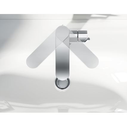 GROHE 23873003 - Miscelatore lavabo PLUS, misura L, cromo lucido