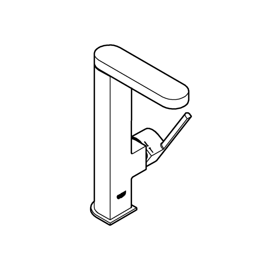 GROHE 23873003 - Mitigeur pour lavabo PLUS taille L chrome brillant