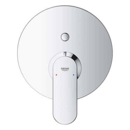 GROHE 24045000 - Miscelatore EUROSMART con deviatore a due vie, cromo lucido