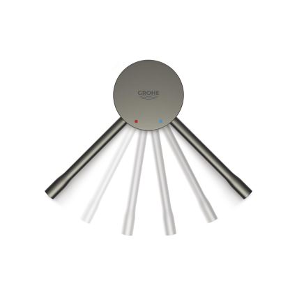 GROHE 24058AL1 - Miscelatore ESSENCE antracite