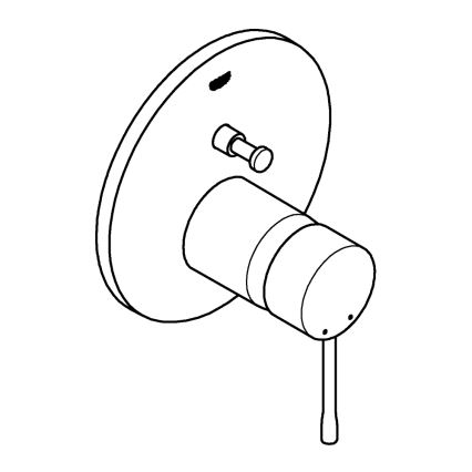 GROHE 24058GN1 - Rubinetto ESSENCE Gold