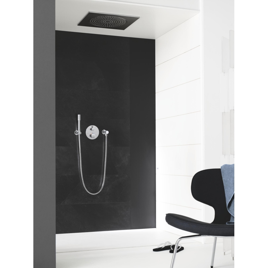 GROHE 24076000 - Mitigeur thermostatique de douche GROHTHERM, chrome brillant