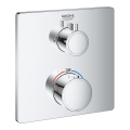 GROHE 24078000 - GROHTHERM Thermostat-Duscharmatur, glänzender Chrom