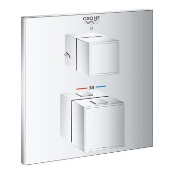 GROHE 24154000 - GROHTHERM CUBE Termostatico mixer, lucido cromo