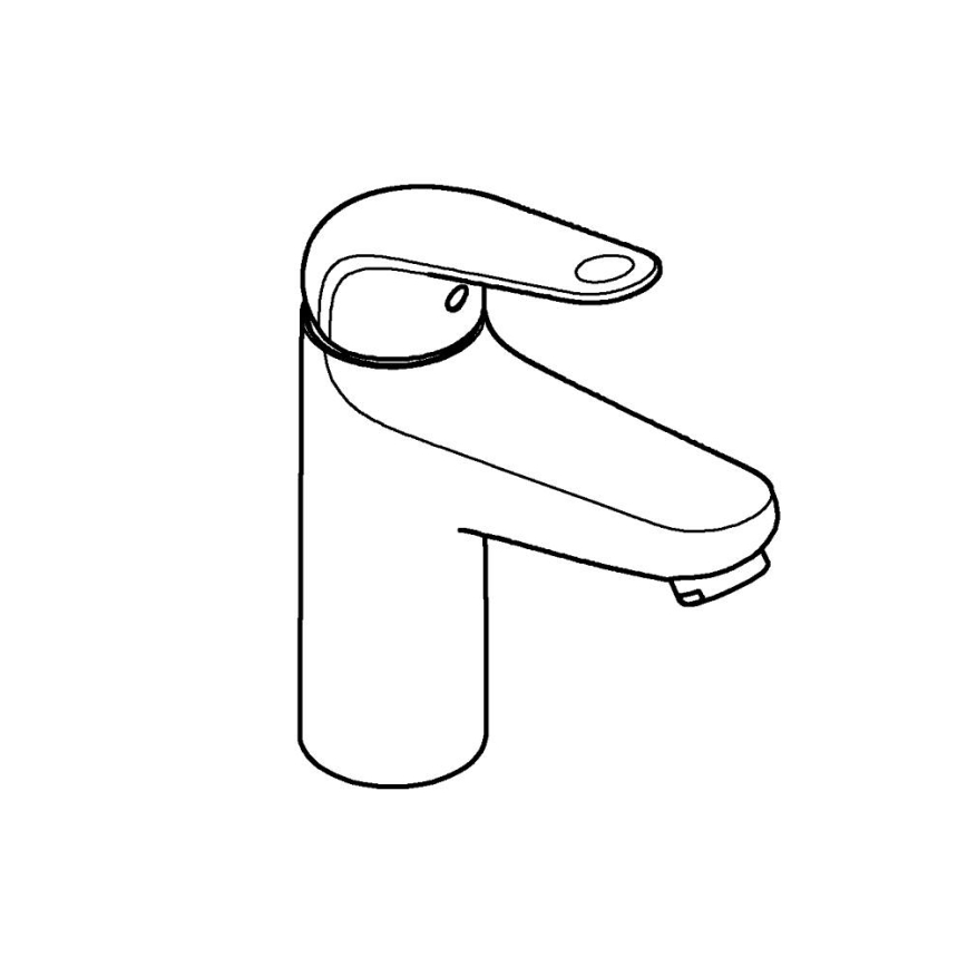 GROHE 24326001 - Waschtischarmatur SWIFT DN 15 Größe M, glänzender Chrom