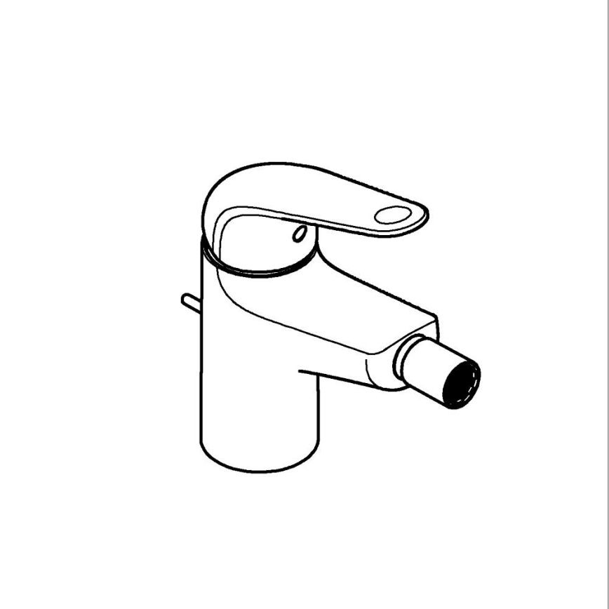 GROHE 24332001 - Bidetarmatur SWIFT 146 mm, glänzender Chrom