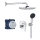 GROHE 25293000 - Set doccia START EDGE 250 mm cromo lucido