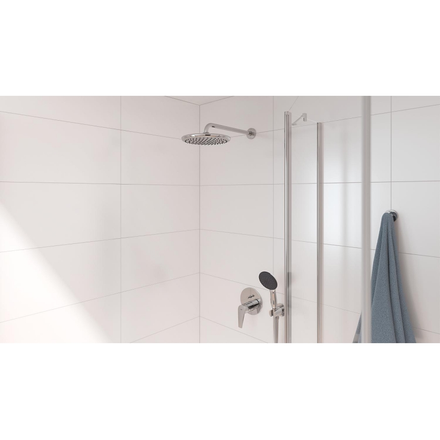 GROHE 25293000 - Set doccia START EDGE 250 mm cromo lucido