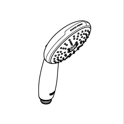 GROHE 26031001 - Handbrause VITALIO START 110 O 110 mm glänzender Chrom