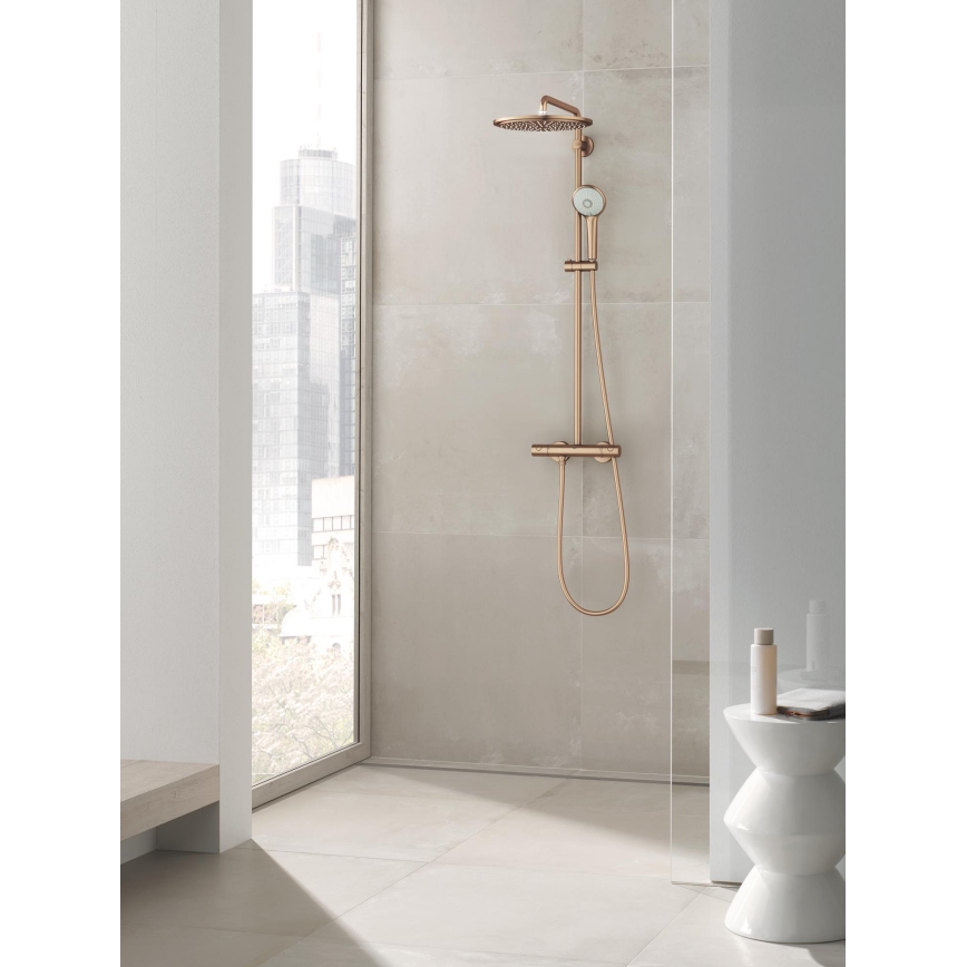 GROHE 26075DL0 - Système de douche EUPHORIA SYSTEM 310 cuivré