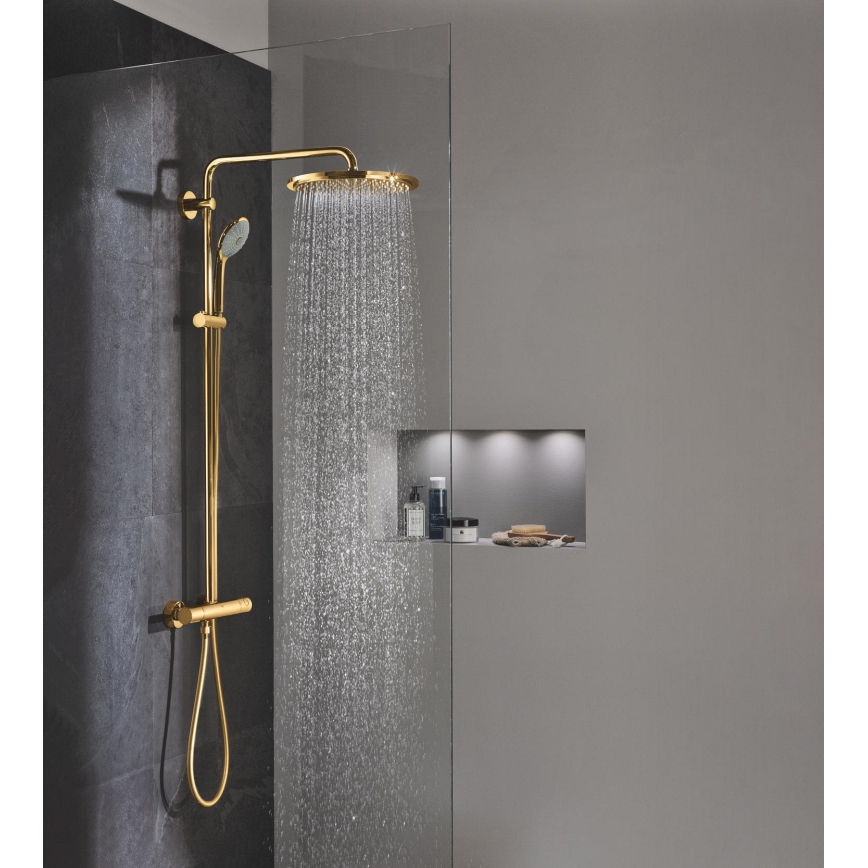 GROHE 26075GL0 - Duschsystem EUPHORIA SYSTEM 310 450 mm goldfarben